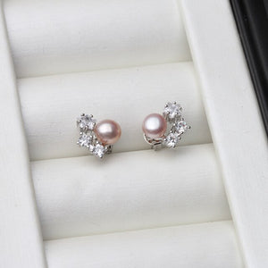 Natural Freshwater Pearl Earrings